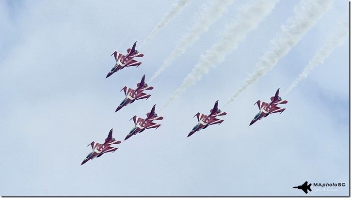 RSAF Black Knights in Formation