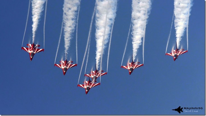 RSAF Black Knights in Formation