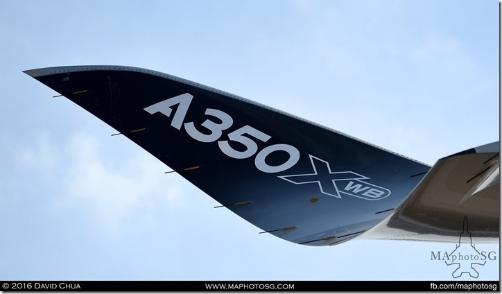 Signature Curved Wings of the A350