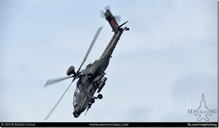 AH-64D Apache performing the Viking Rock