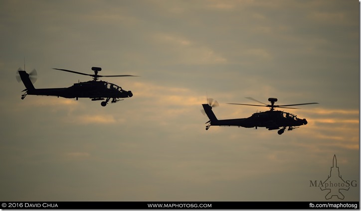 AH-64D Apache Helicopters