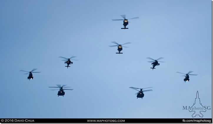 RSAF Helicopters at NDP2015