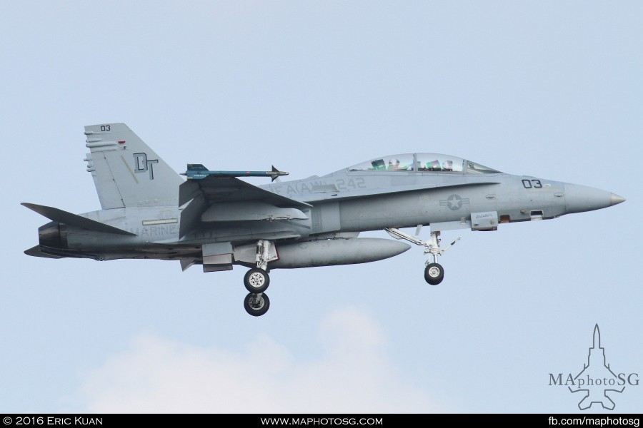 FA-18 VMFA242 in Commando Sling 16-2