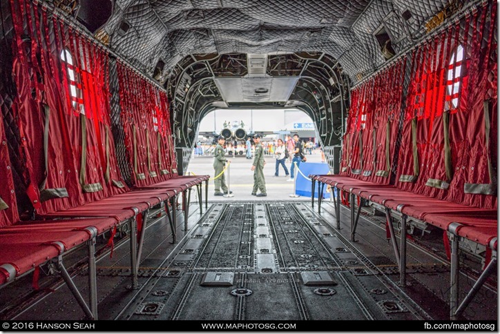 RSAF CH-47 Chinook Interior