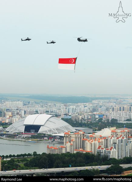 NDP 2016 RSAF Flypast