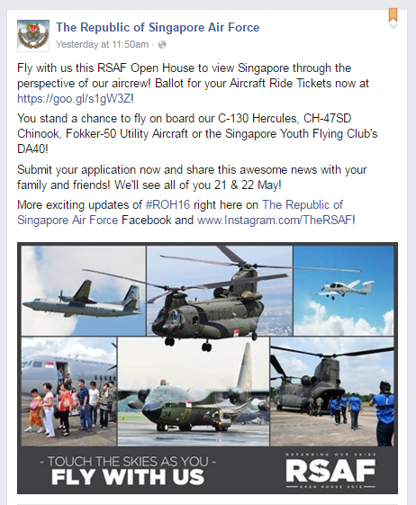 RSAF Open House 2016