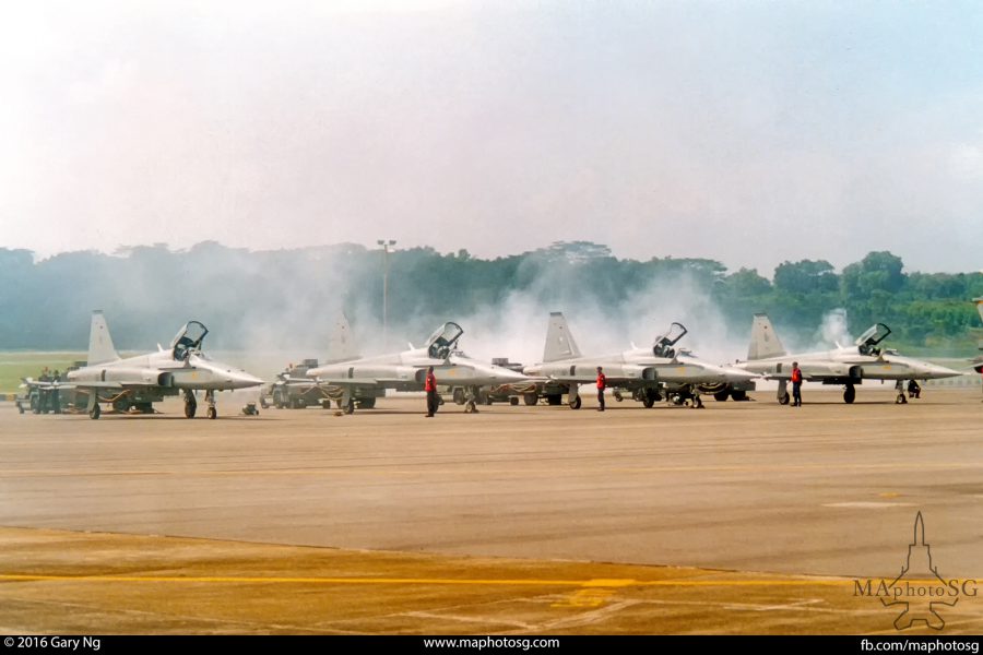 RSAF F-5S Tiger IIs 