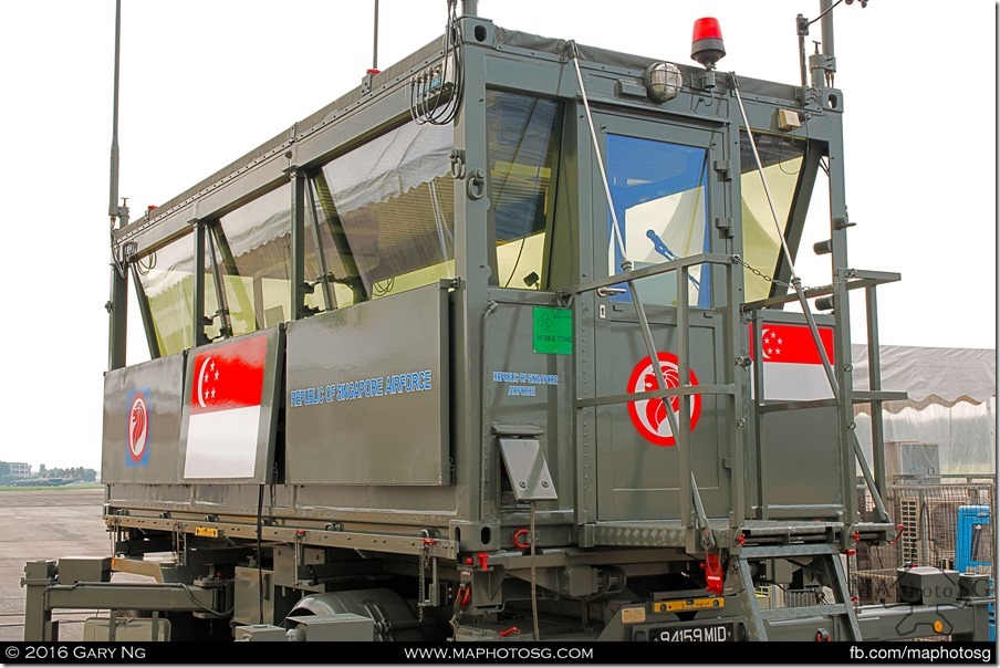 A Mobile Air Traffic Control platform at the static display