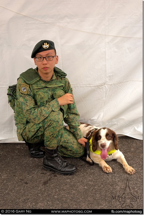 Dog Handler of K-9 Unit with his buddy