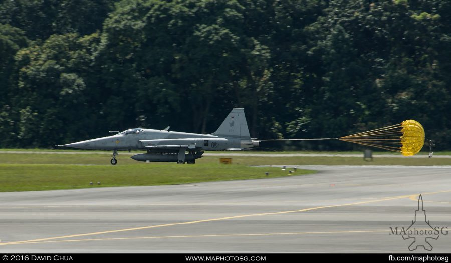 RSAF F-5 Tiger, RSAF Open House, Paya Lebar Airbase, August 2008