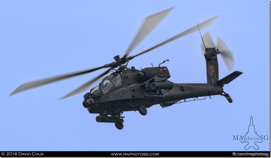 AH-64D Longbow Apache covering the ground troups