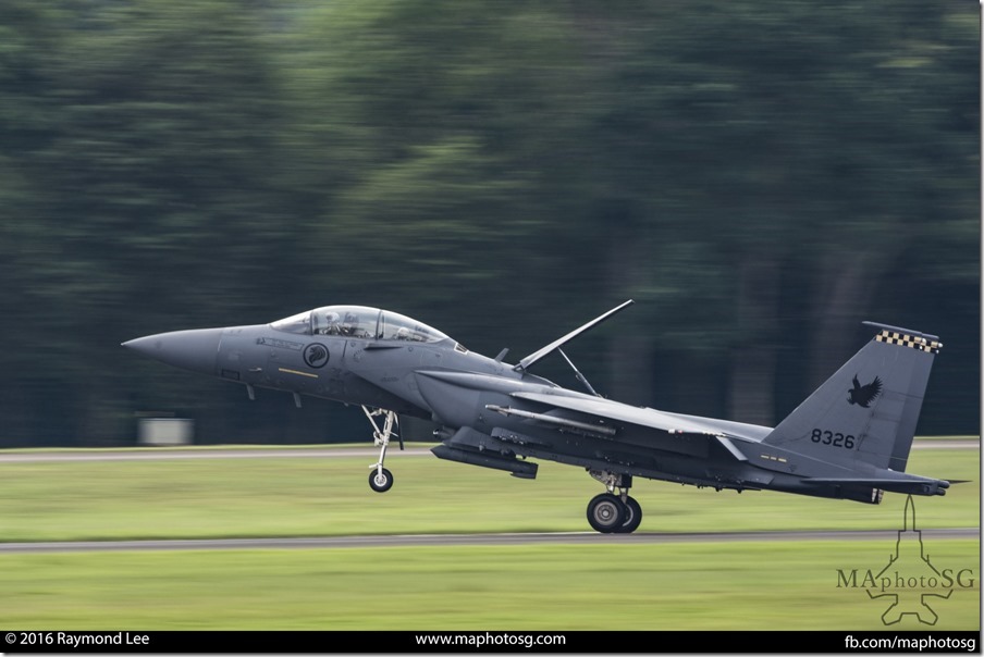 Mission Accomplished – F-15SG Return to Base