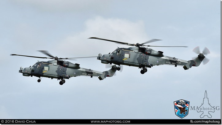 21 – Royal Navy Black Cats (2 x AgustaWestland Wildcat HMA.2)