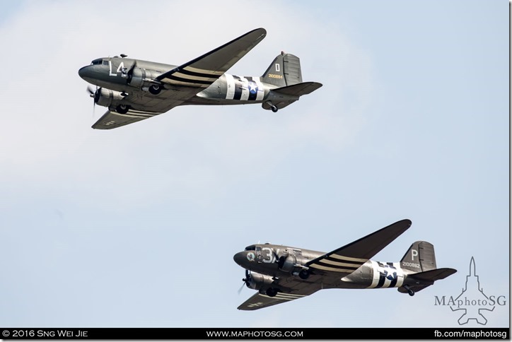 Douglas C-47 Skytrain duo