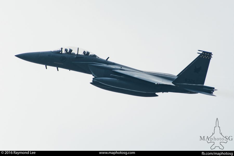 RSAF F-15SG for Ex Pitch Black 2016