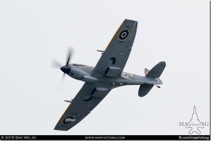 Supermarine Spitfire of Battle of Britain Memorial Flight, RAF Coningsby