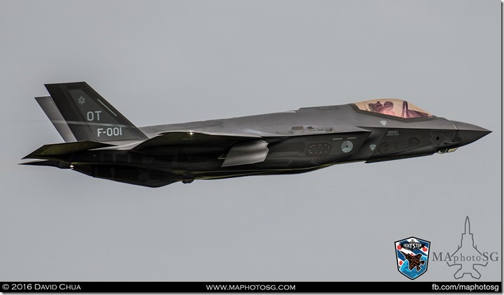 F-35A (F-001) take off