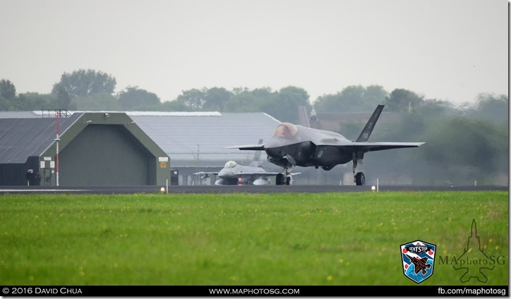 F-35A Taxiing for take off