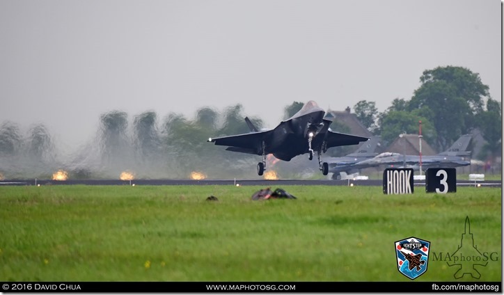 F-35A Afterburner take off
