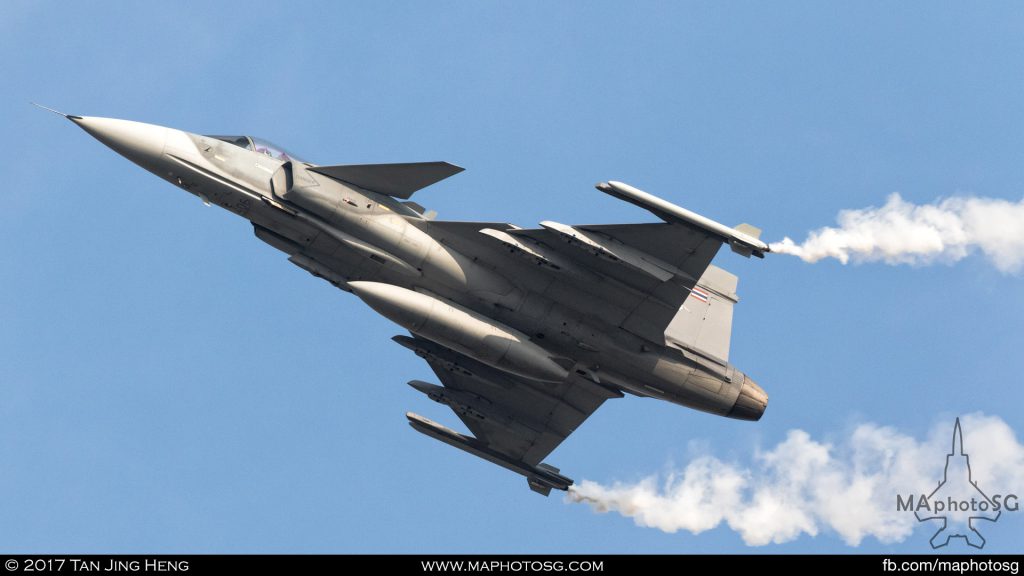 RTAF Children's day 2017/ SAAB Gripen / Jing Heng / MAphotoSG.com