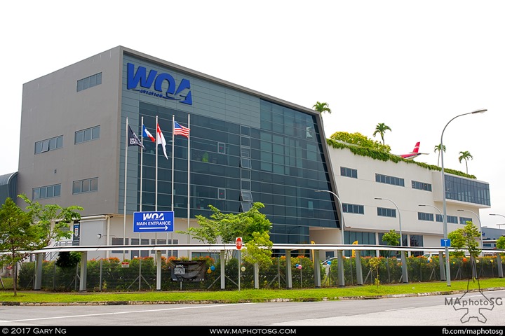 WingsOverAsia Building at Seletar Aerospace View