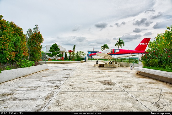 Rooftop garden of WingsOverAsia