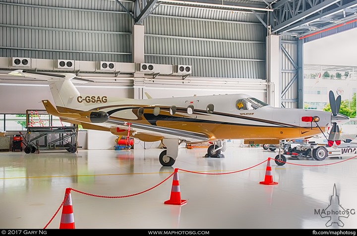 Pilatus PC-12/45 at WingsOverAsia