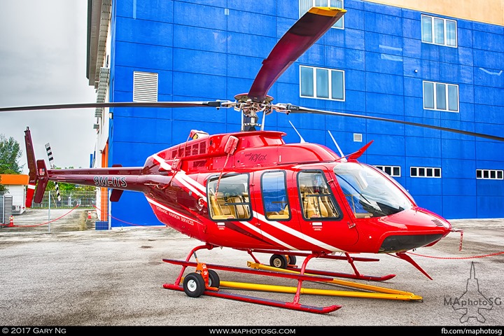 Bell 407GX at WingsOverAsia