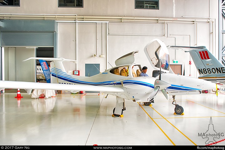 Diamond DA42 NG at WingsOverAsia