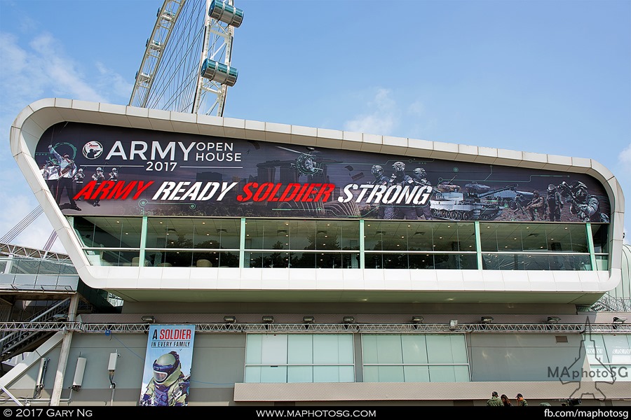 Army Open House 2017 at F1 Pit - Army Ready Soldier Strong