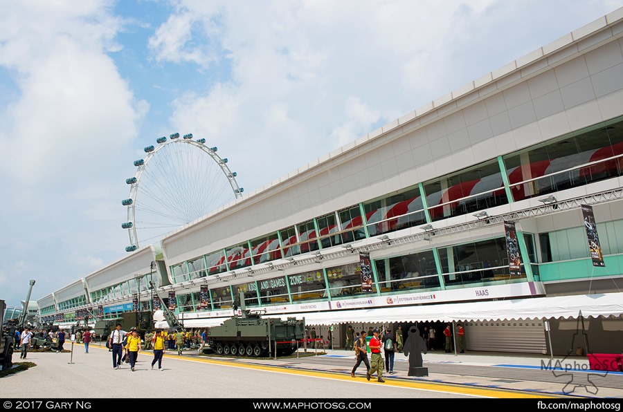 Army Open House 2017 at F1 Pit