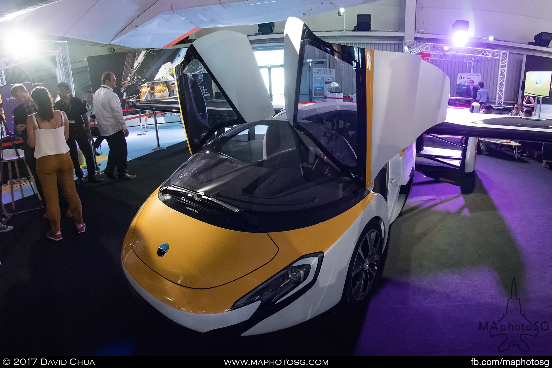 23. Slovakian startup AeroMobil unveiled it’s new flying car as part of the Paris Air Lab, a new exhibition space dedicated to research and innovation. The car is able to go 160 km/h on the road and about 260 km/h in the air. At a cost of 1.2M to 1.5M Euros which is comparable to a small aircraft, one will get an aircraft and a sports car.