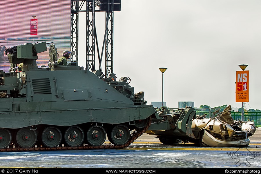 Army Open House 2017 at F1 Pit - Dynamic Defence Display (D3) Show