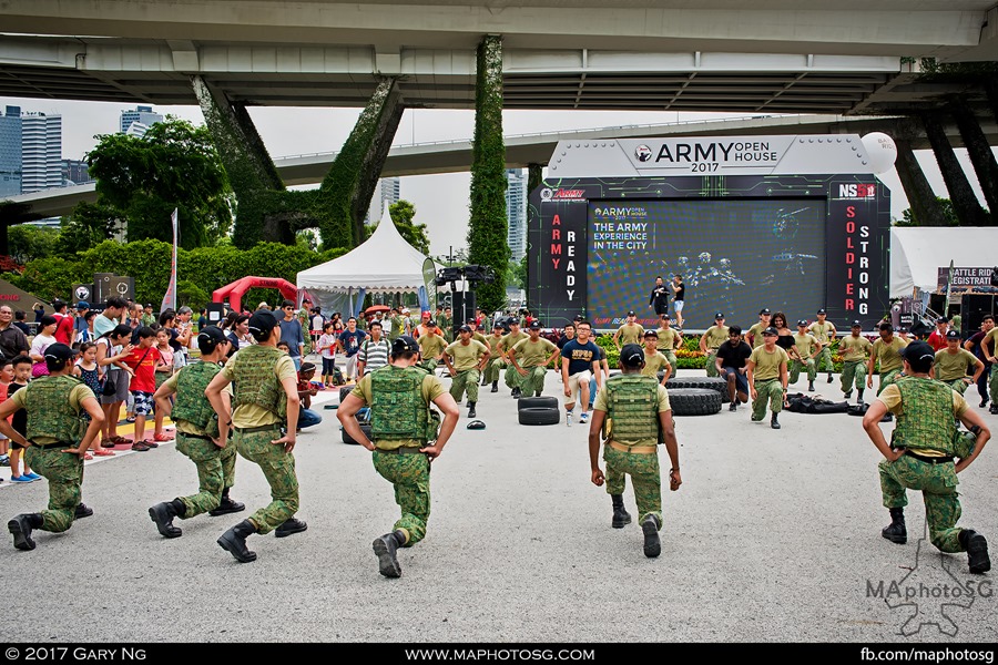 Army Open House 2017 at F1 Pit - Main Stage