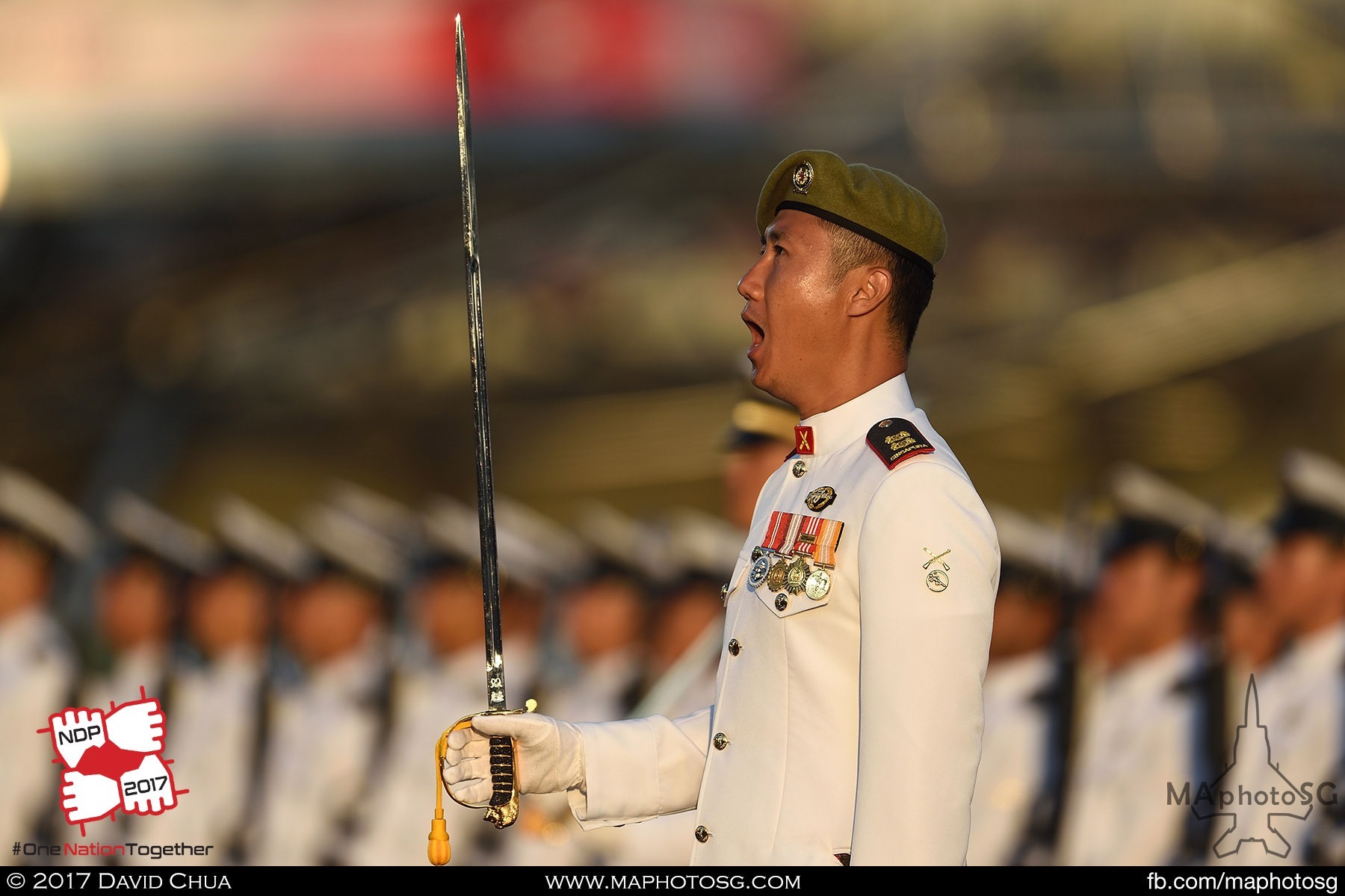 18. Parade Commander, Lieutenant Colonel (LTC) (NS) Lim Wee Tee of the 821st Battalion, Singapore Infantry Regiment (SIR).