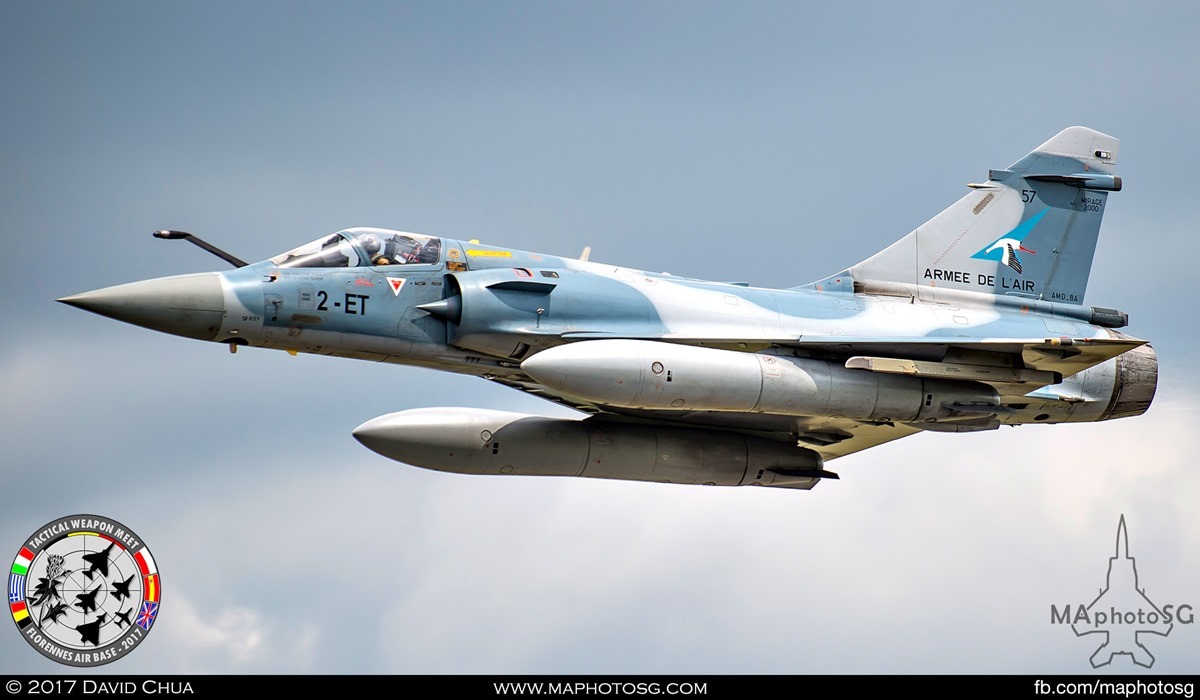 21. Special Appearance 4 – 2nd of the pair of French Air Force Mirage 2000-5F from EC 1/2 “Storks”. This is aircraft 2-ET