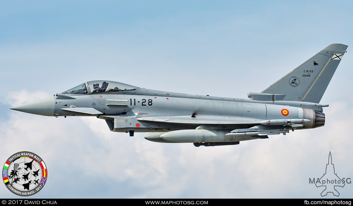 31. Spanish Air Force Eurofighter Typhoon (11-28) from Ala 11