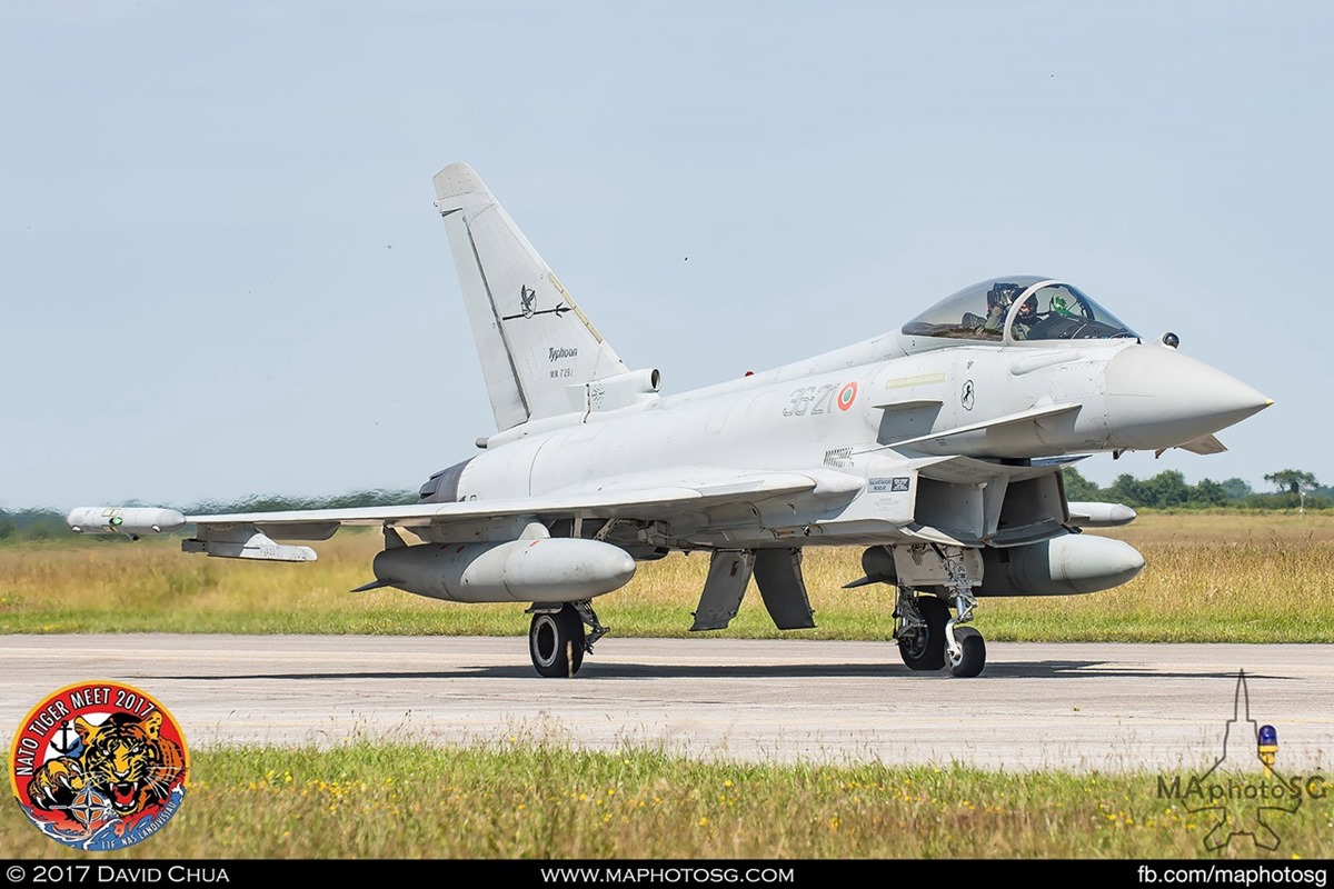 Italian Air Force XII Gruppo  EF-2000 Typhoon (36-21)