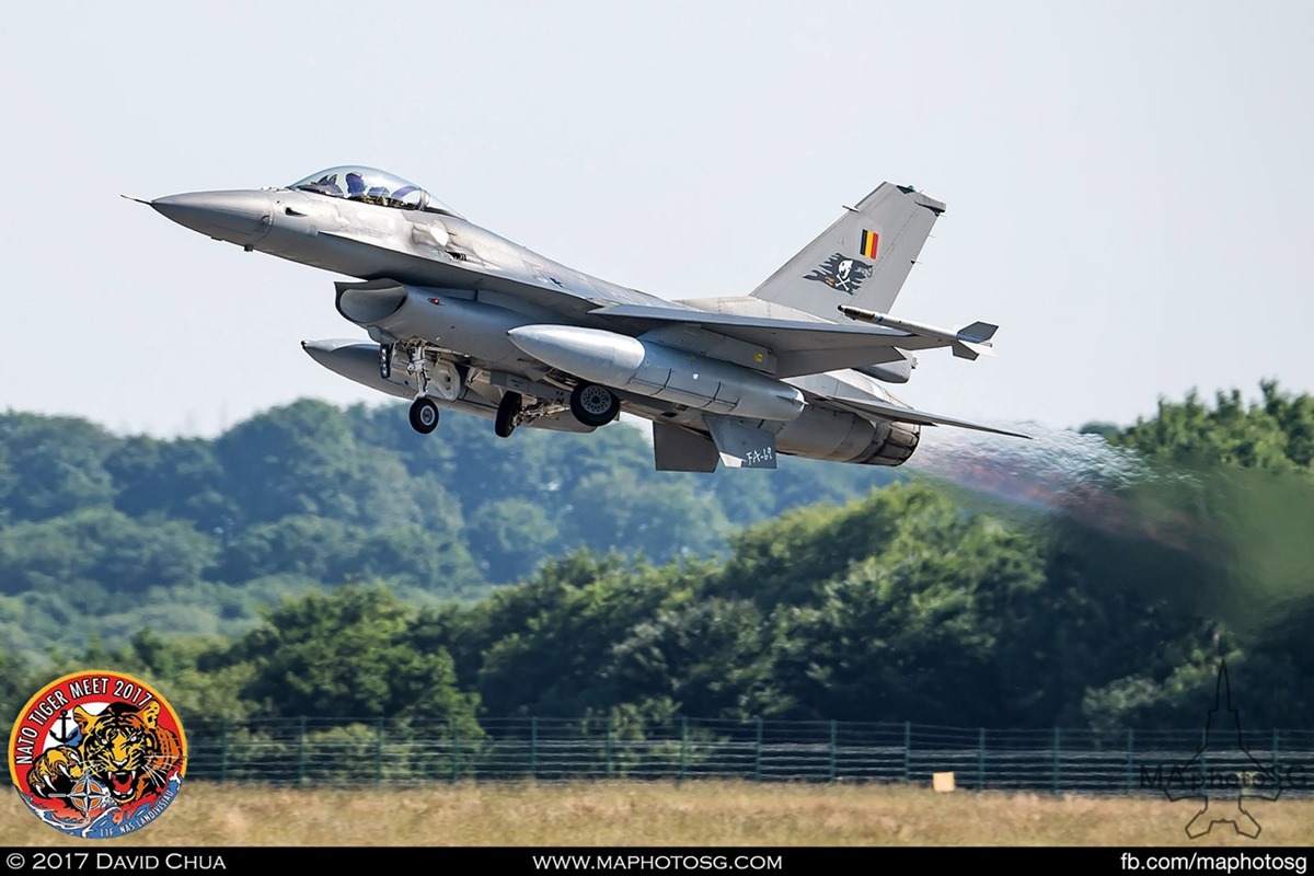 Belgium Air Force 31 Squadron F-16A MLU Fighting Falcon (FA-69)