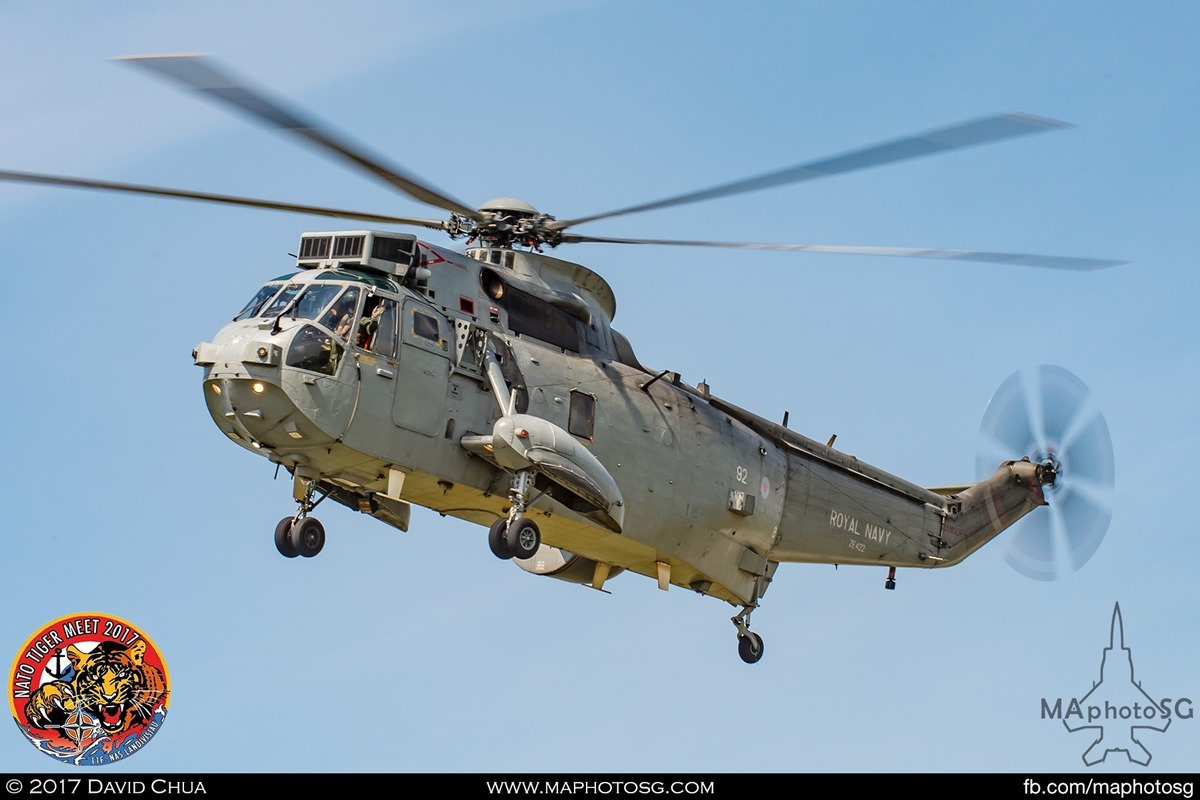 Royal Navy 849 Naval Air Squadron Sea King ASaC Mk7