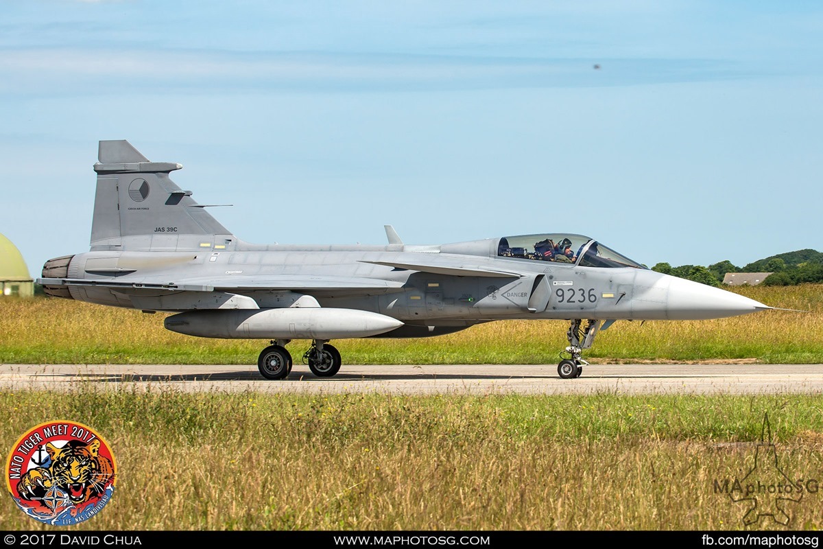 Czech Air Force 211 Taktcká Letka JAS-39C Gripen (9236)