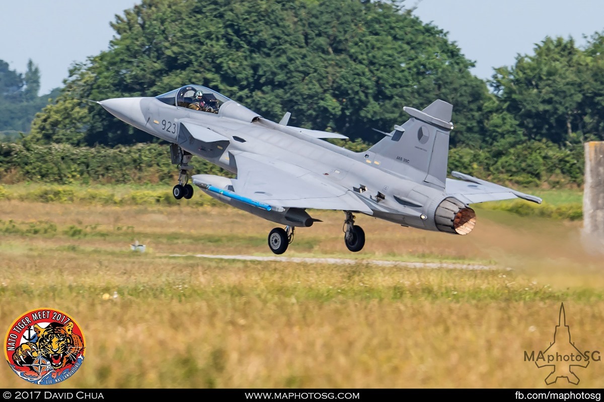 Czech Air Force 211 Taktcká Letka JAS-39C Gripen (9231)