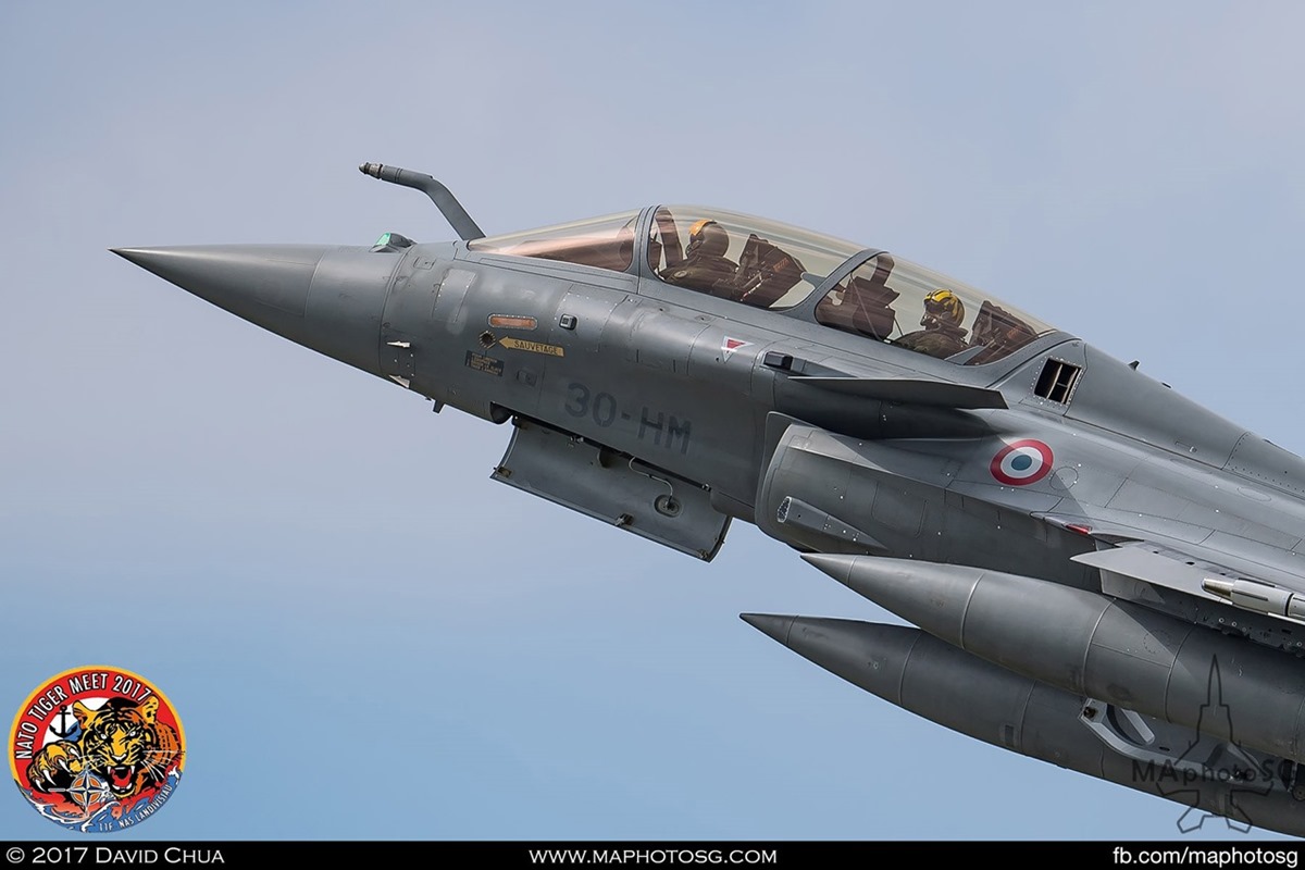 French Air Force Rafale B (30-HM)