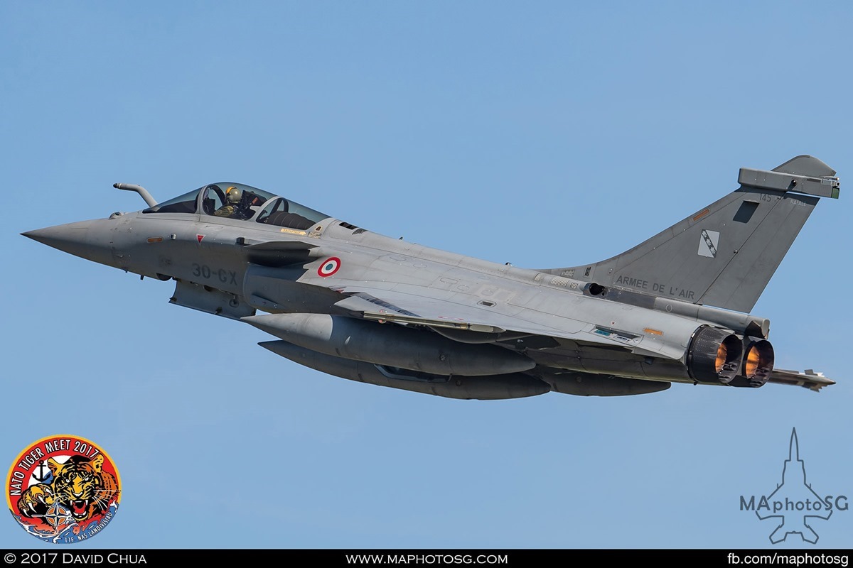 French Air Force Rafale C (30-GX)