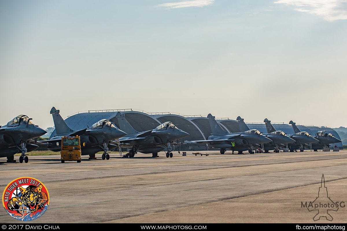 BAN Landivisiau Rafale M Flight Line 