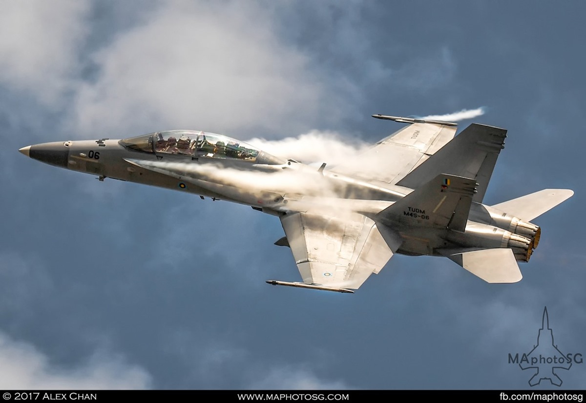 RMAF F/A-18D Hornet at LIMA 2017