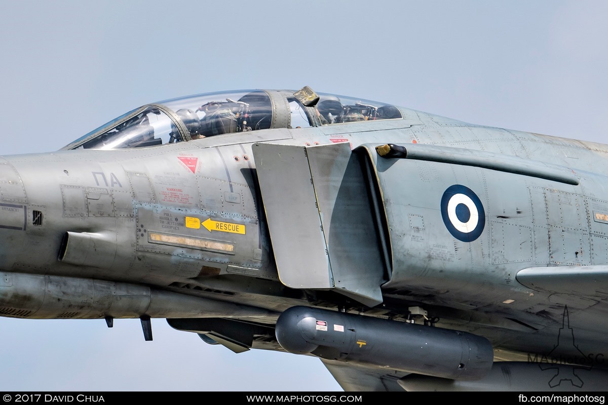 Hellenic Air Force 338 MIRA F-4E Phantom II (01512) Weapon Systems Officer