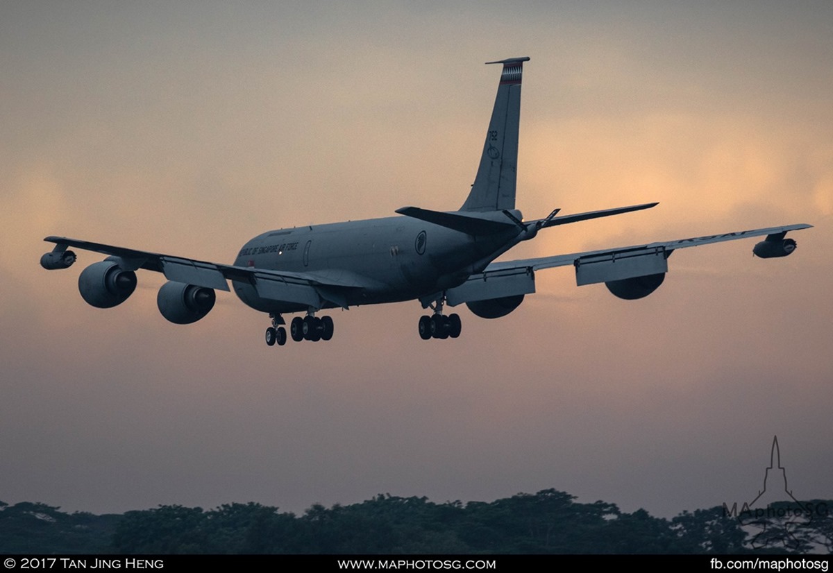 As the sun sets on 19 September 2017, a RSAF KC135 returned home with the body of 3SG Gavin Chan, who died during training in Exercise Wallaby in Australia.