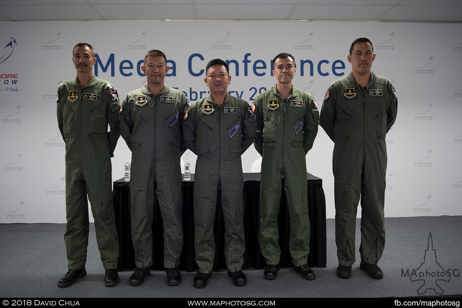 RTAF JAS-39C Gripen demonstration team pilots and crew