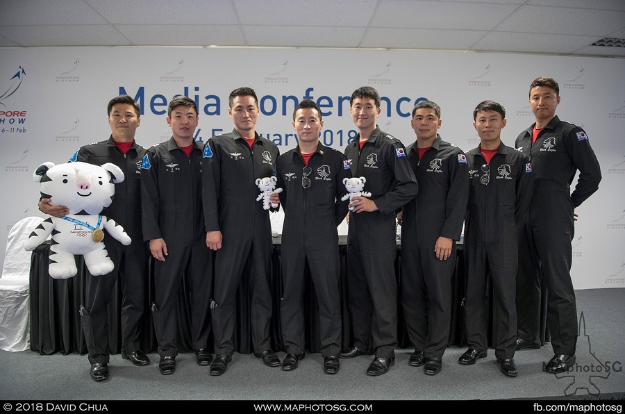 ROKAF Black Eagles Pilots